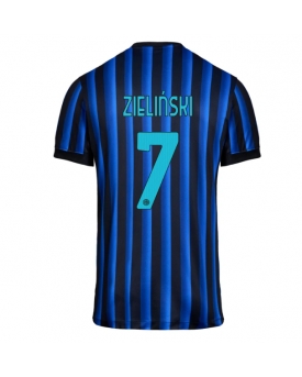 Billige Fotballdrakt Inter Milan Piotr Zielinski #7 Replika Hjemmedrakt 2025-26 Kortermet Billige Fotballdrakt Inter Milan Piotr Zielinski #7 Replika Hjemmedrakt 2025-26 Kortermet
